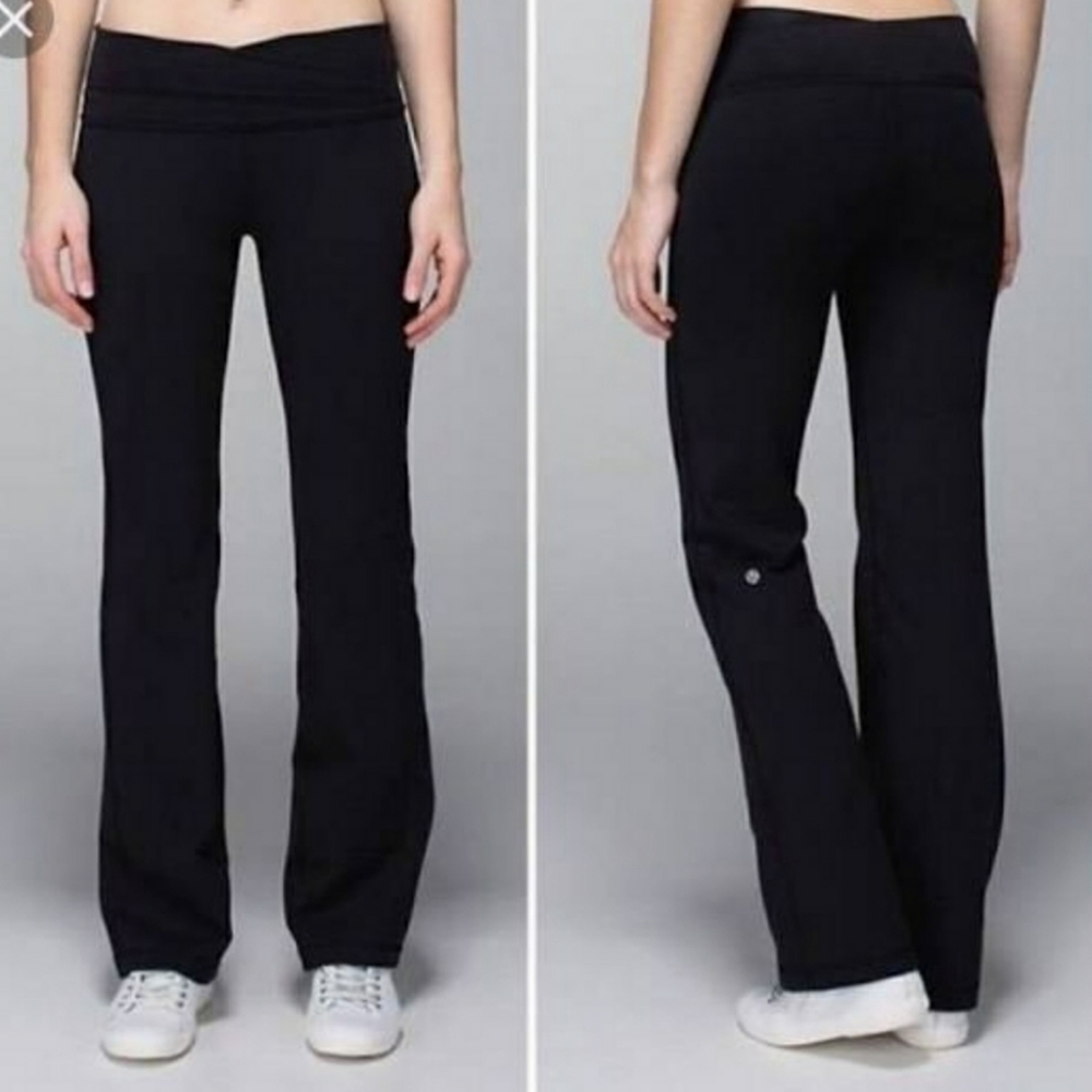 FINAL CHANCE!!Lululemon V Waist Band Pants!